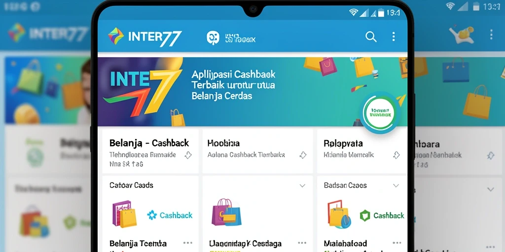 Tampilan antarmuka INTER77 yang sederhana dan fungsional.