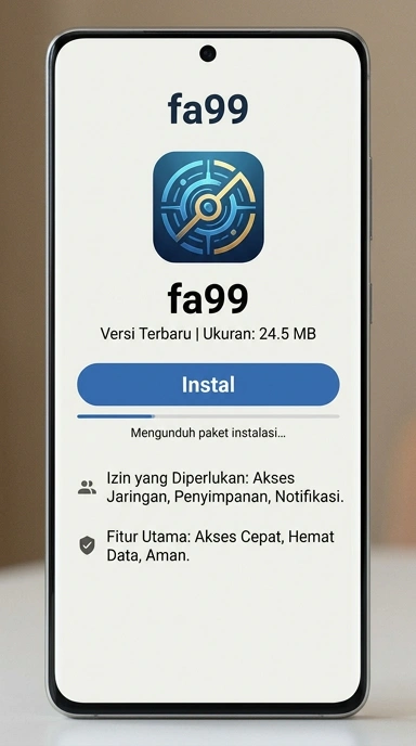 Tampilan halaman APK fa99